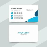 Modern medical healthcare business card template vector