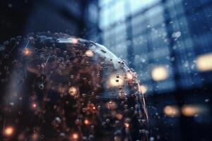 The Future of AI Illustrating the Potential of AI-Powered Technology photo