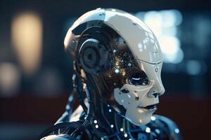The Future of Insurance AI-Powered Robots in Action photo