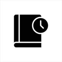 book icon with isolated vektor and transparent background vector