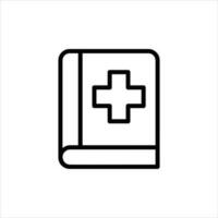 medicine in flat design style vector