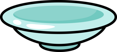 cartoon dish outline png