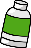 green tube outline png