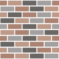 Brick wall seamless background PNG