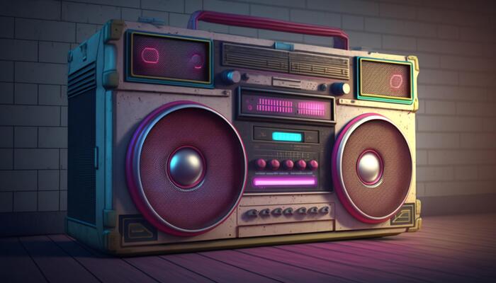 80s Boom Box Stock Photos, Images and Backgrounds for Free