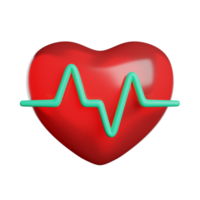 battement de coeur cardiogramme impulsion png