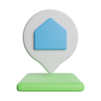 Pin Home Location png