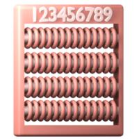 abacus 3d icon png
