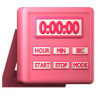 stoppur 3d ikon png