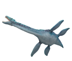 plesiosaurus dinosaurie isolerat på en transparent bakgrund png