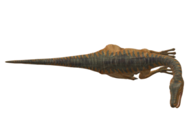 Dilophosaurus Dinosaur Isolated on a Transparent Background png