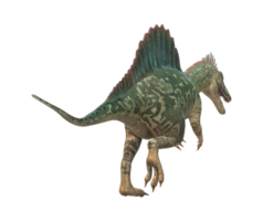 spinosaurus isolerat på en transparent bakgrund png