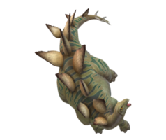 stegosaurus isolerat på en transparent bakgrund png