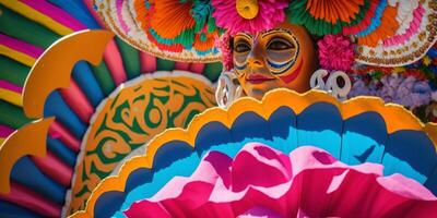 Festival in Colorful Streets photo