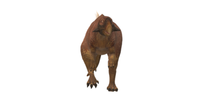 Psittacosaurus isolated on a Transparent Background png