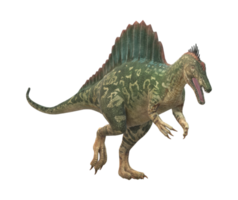 spinosaurus isolé sur une transparent Contexte png