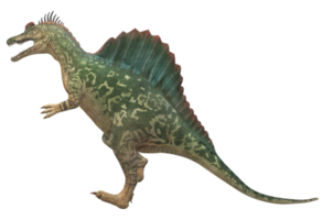 spinosaurus isolerat på en transparent bakgrund png