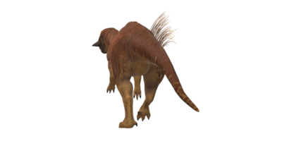 Psittacosaurus isolated on a Transparent Background png