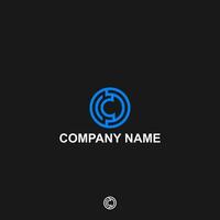 Monogram logo letter C, CC or CCC modern company c, letter, icon, cc, abstract, vector, business, design, wedding, art, font, concept, label, alphabet, template, bitcoin, blue, creative vector