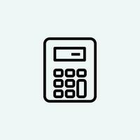 Financial calculation Money line icon, budget, calculate, accounting, tax, pictogram, web, outline, finance, data, loan, income, pay, financial, investment, symbol, savings, payment vector
