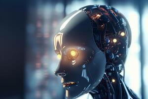Future of Consulting How AI is Transforming the Industry - Concept Illustration photo
