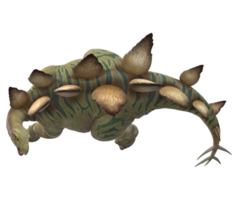 stegosaurus isolerat på en transparent bakgrund png