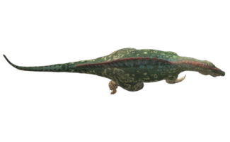 Spinosaurus aislado en un transparente antecedentes png