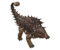 Ankylosaurs isolated on a Transparent Background png