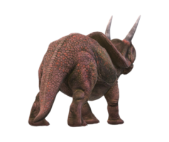 triceratopo isolato su un' trasparente sfondo png