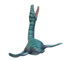 Plesiosaurus Dinosaur isolated on a Transparent Background png