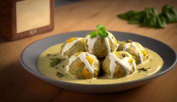 Savor the Creamy Perfection of Malai Kofta An Indian Culinary Delight photo