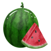 delicious red watermelon png