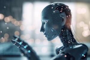 The Future of Insurance AI-Powered Robots in Action photo