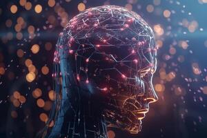 Revolutionizing Robotics with AI Conceptual Illustration photo