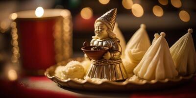 A Mexican Christmas Still Life with Bokeh photo