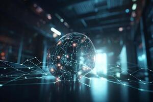 The Future of AI Illustrating the Potential of AI-Powered Technology photo