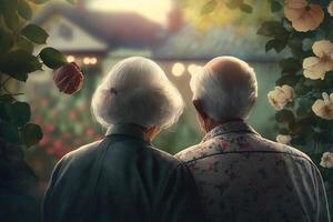 Fulfilling Life's Dreams Together Love and Home in Old Age photo