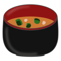 wenig Miso Suppe png