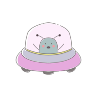 A alien spaceship png