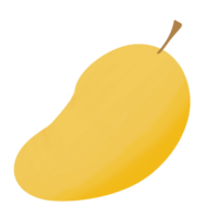 A yellow mango png