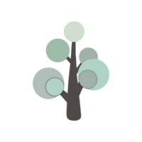 A minimal green trees png