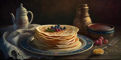 Savor the Traditional Taste of Russia with Delicious Blinis photo