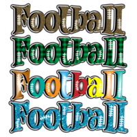 Football Sublimation Design png