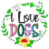 Dog Sublimation Design png