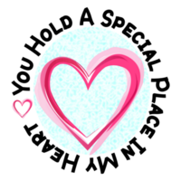 Heart Sublimation Design png