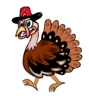 Turkey Sublimation Design png