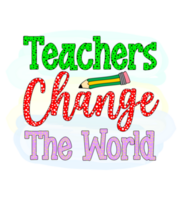 Teacher Sublimation Design png