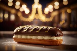 The Bright, Flavorful, and Delicious Eclair Pastry photo