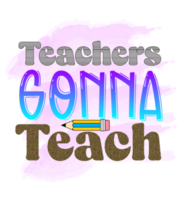 Teacher Sublimation Design png