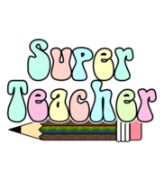 Teacher Sublimation Design png